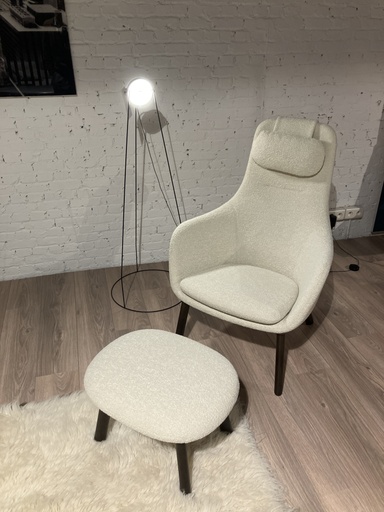 [4084] HAL Lounge Chair & Ottoman