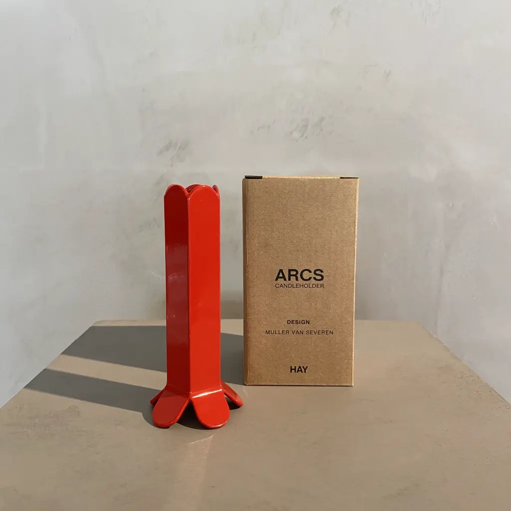 Arcs candleholder ROOD HAY