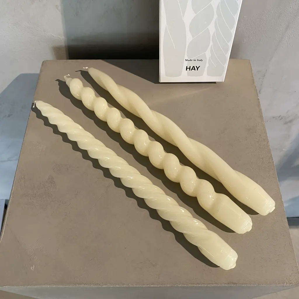 Candle long mix HAY