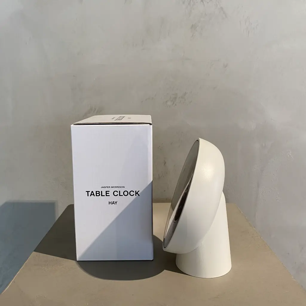 Table clock - black