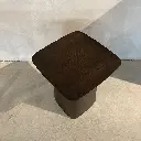 wooden side table