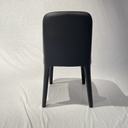 Tessa (set van 4 stoelen) ligne roset Loncin toonzaal meubel leder zwart design solden sales korting