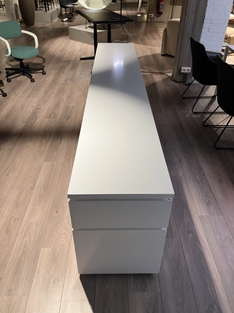 Cube Gap ruimtedeler witte lak dressoir interlübke toonzaal leuven solden outlet