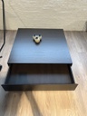 Silva lage salontafel eik gebrand toonzaal leuven outlet solden jori