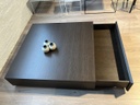 Silva lage salontafel eik gebrand toonzaal leuven outlet solden jori