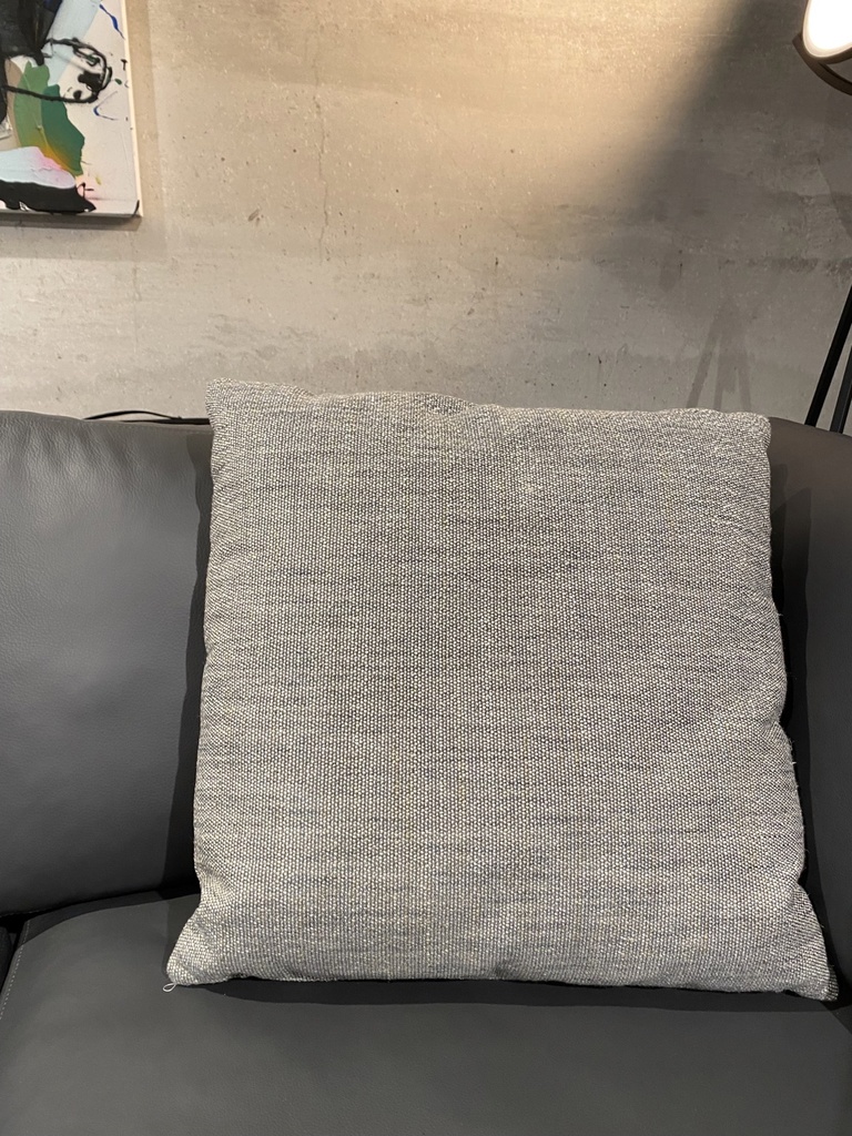 Conseta hoeksalon zwart leder Cor