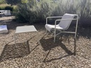 Palissade Lounge Chair Low + Ottoman Hay