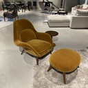 Swoon lounge chair + ottoman