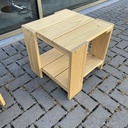 Crate side table