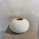 Earthenware  Round vase