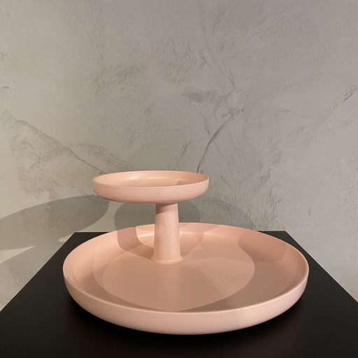 [1806] Rotary Tray pale rose
