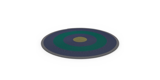 [2205] Circus Outdoor tapijt rond