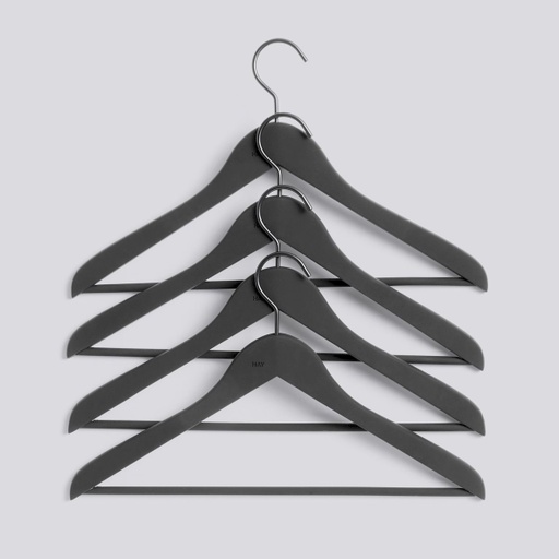 [681]  set soft coat hanger